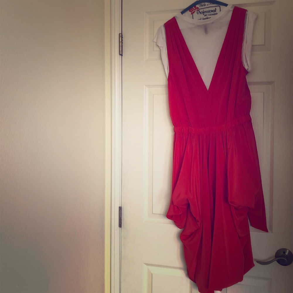 BCBG MXAZRIA pink dress